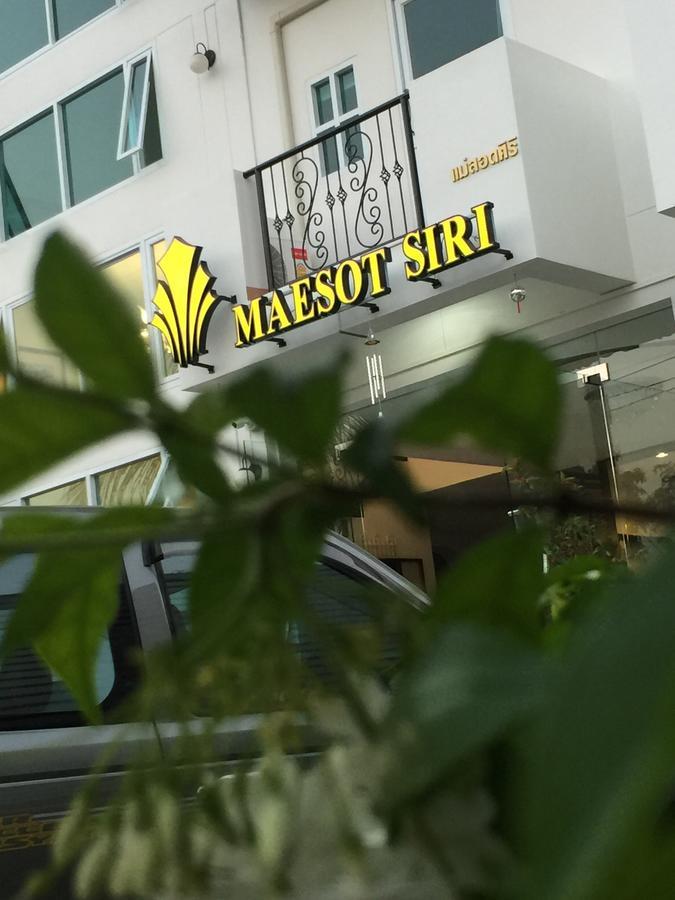 Maesot Siri Hotel Mae Sot Exterior foto